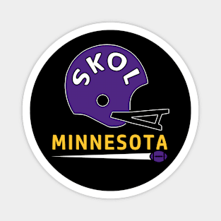 Minnesota Pro Football - SKOL Fan Magnet